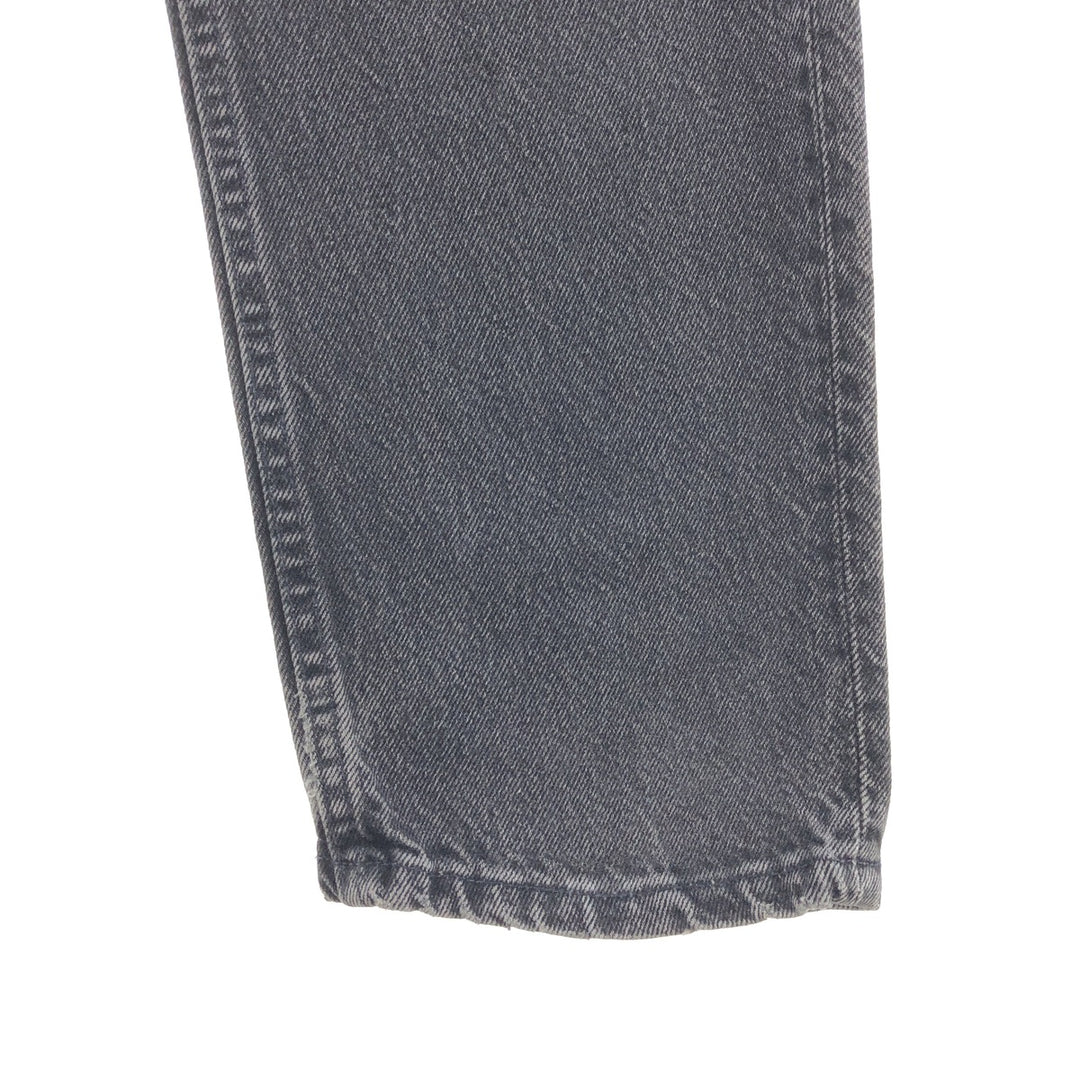 90'S Levi's 505-0260 Black Denim Tapered Denim Pants Made in USA Men's W31 Vintage /taa003892