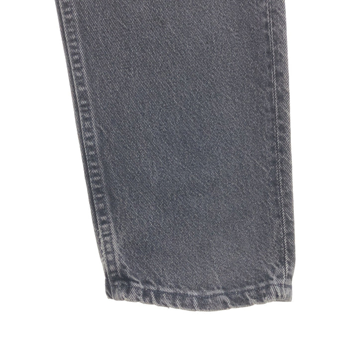 90'S Levi's 505-0260 Black Denim Tapered Denim Pants Made in USA Men's W31 Vintage /taa003892