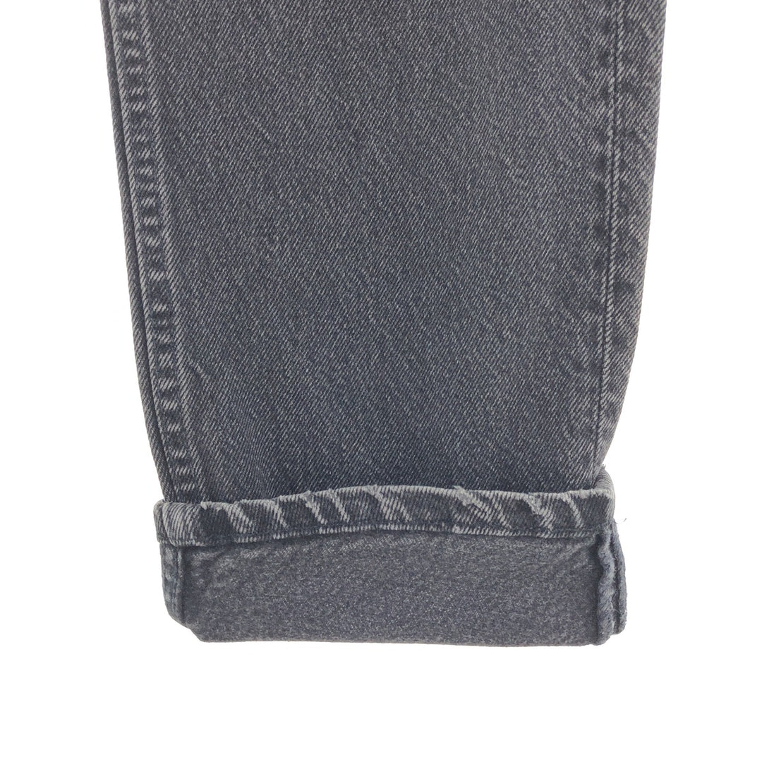 90'S Levi's 505-0260 Black Denim Tapered Denim Pants Made in USA Men's W31 Vintage /taa003892