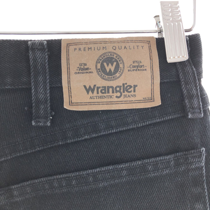 Wrangler Black Denim Denim Pants Men's W34 /taa003919