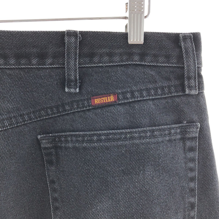 RUSTLER Black Straight Denim Pants Men's w36 /taa003927