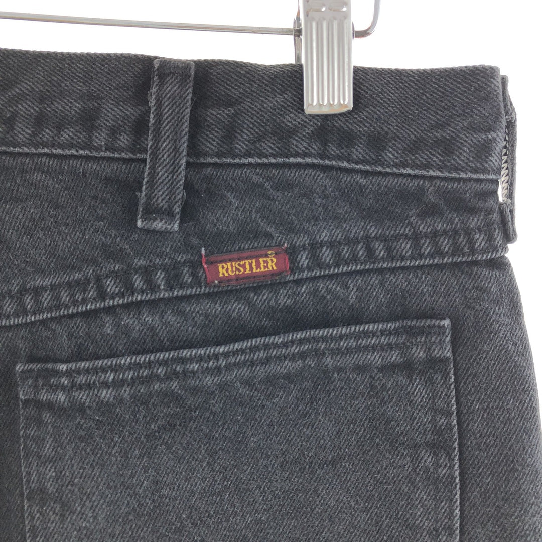 RUSTLER Black Denim Straight Denim Pants Men's w33 /taa003962