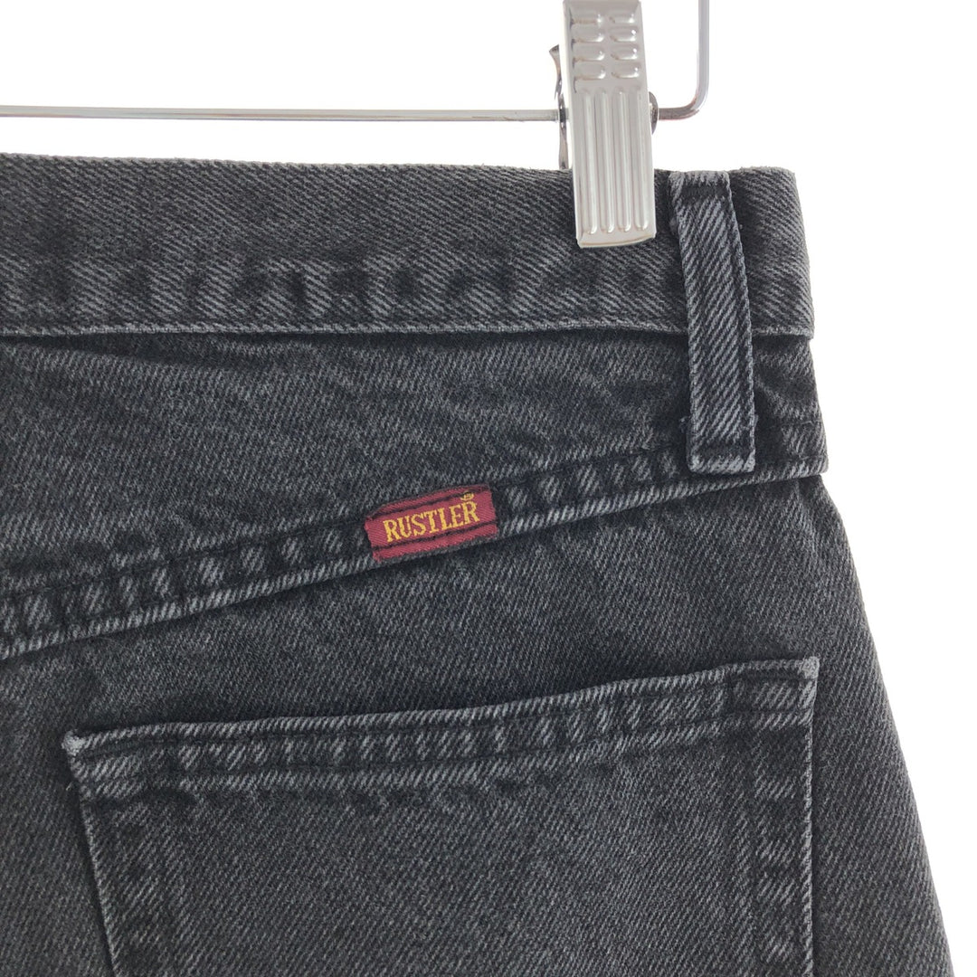 RUSTLER Black Denim Straight Denim Pants Men's w29 /taa003969