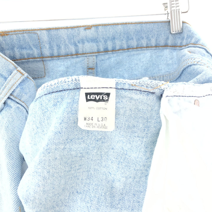 90'S Levi's 505-4834 Tapered Denim Pants Made in USA Men's W34 Vintage /taa003975