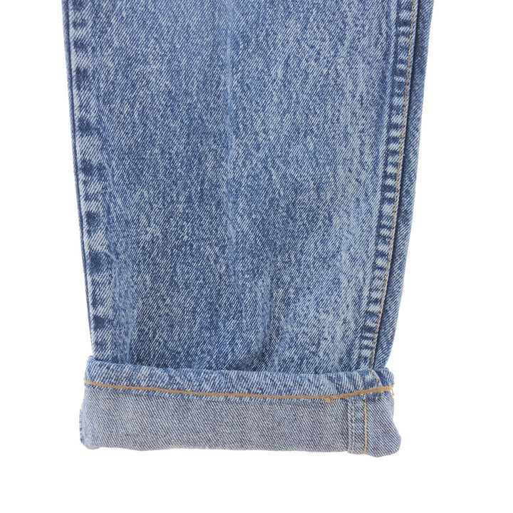 90'S Levi's 7505-1109 STUDENT Chemical Wash Tapered Denim Pants Made in USA Men's W30 Vintage /taa003980