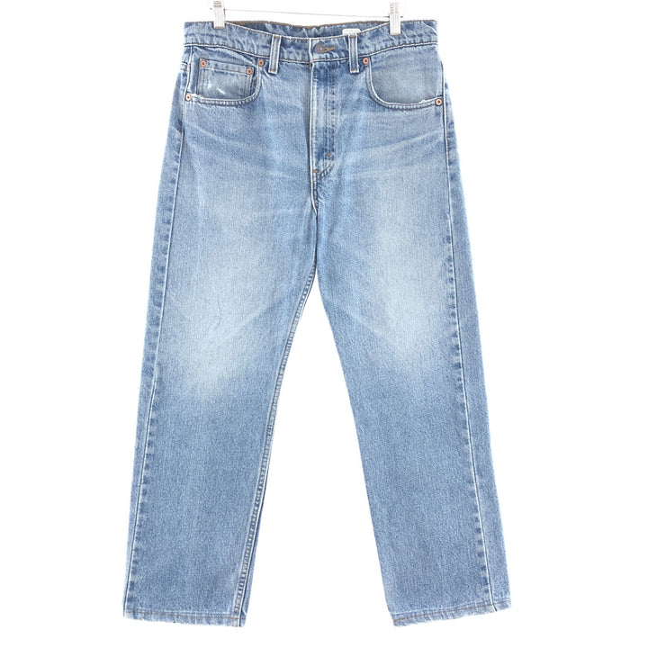 90'S Levi's 505 REGULAR FIT STRAIGHT LEG tapered denim pants made in USA men's w33 vintage /taa003989