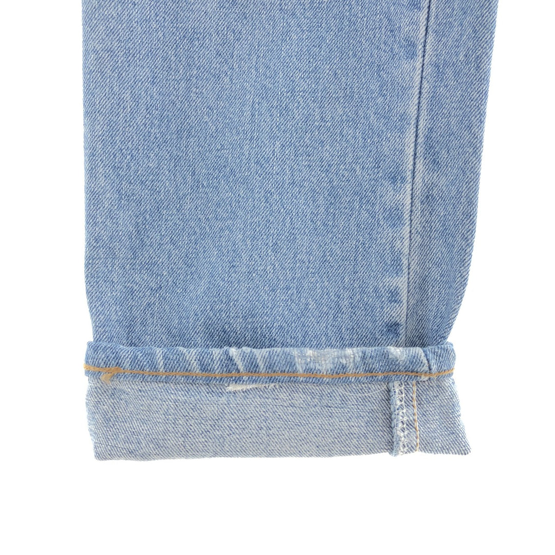 90'S Levi's 505 REGULAR FIT STRAIGHT LEG tapered denim pants made in USA men's w33 vintage /taa003989