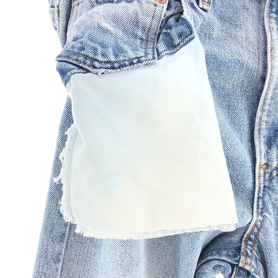 90'S Levi's 505 REGULAR FIT STRAIGHT LEG tapered denim pants made in USA men's w33 vintage /taa003989