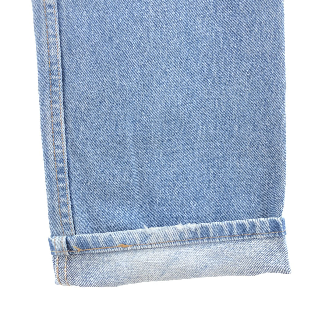 90'S Levi's 505 REGULAR FIT STRAIGHT LEG tapered denim pants made in USA men's w34 vintage /taa003995