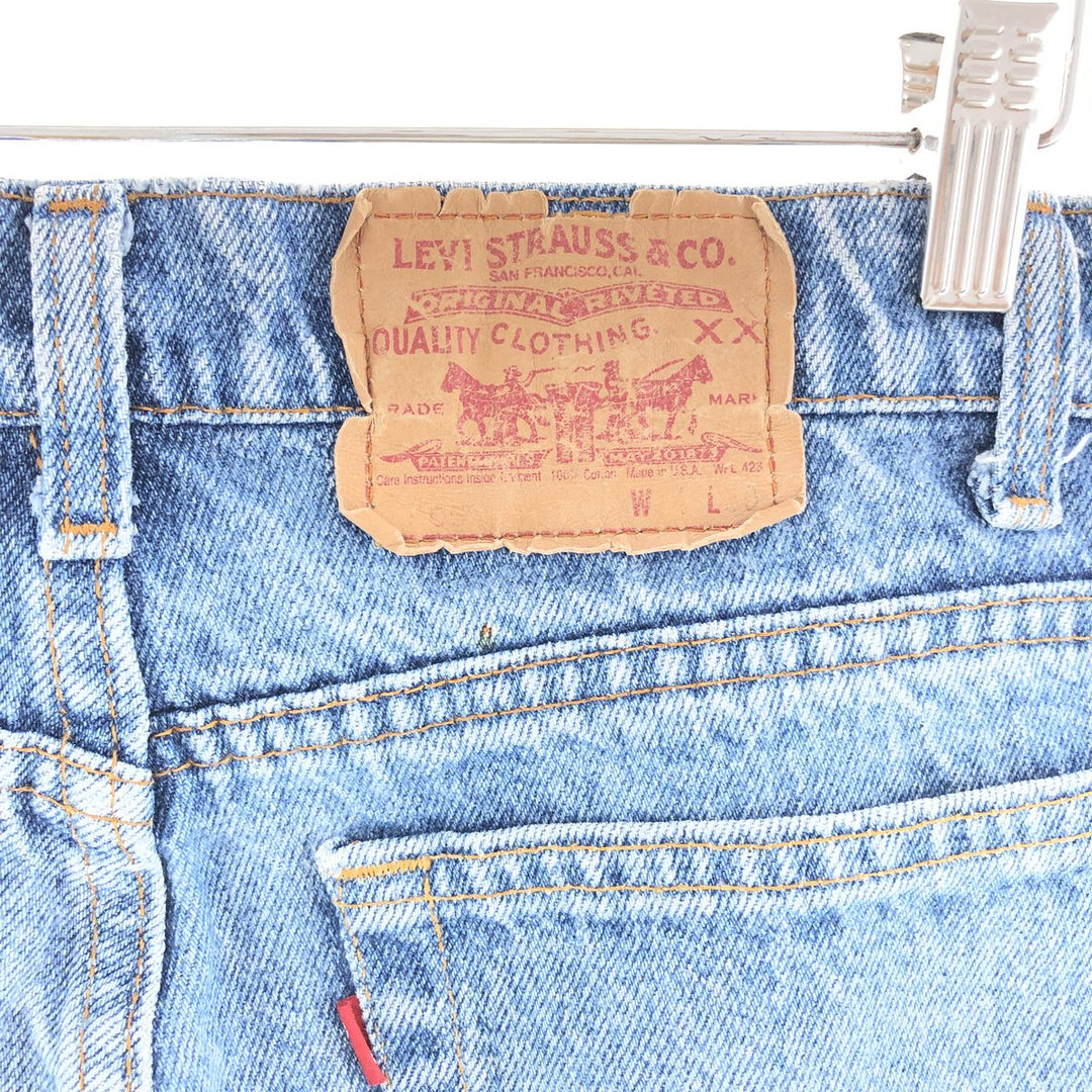 Levi's 505-4891 Tapered Denim Pants Made in USA Men's w34 /taa003996