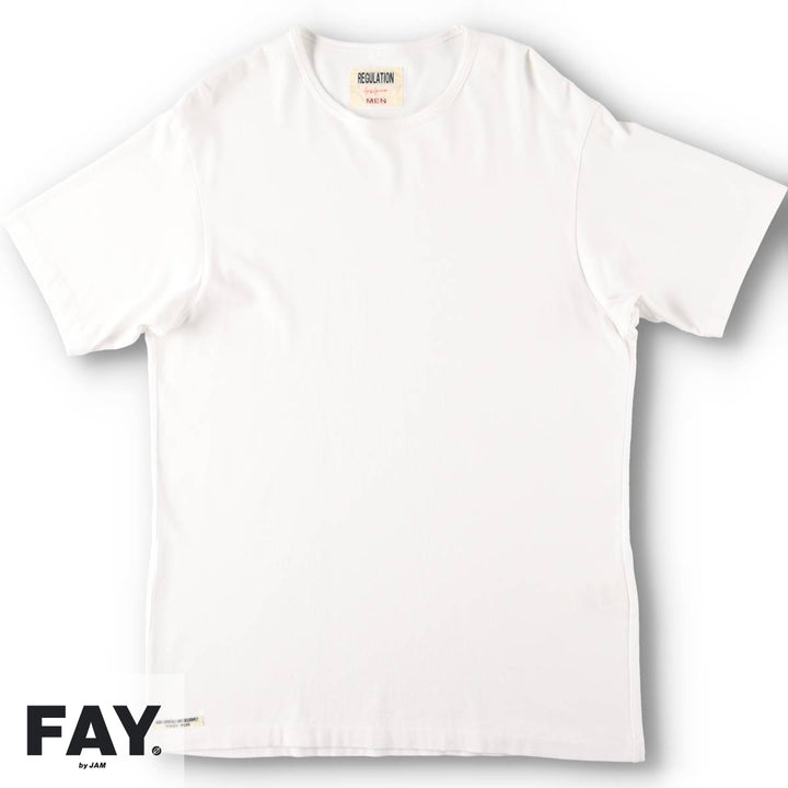 Yohji Yamamoto REGULATION Short-Sleeve T-Shirt, Men's Size L (approx.) cotton white type Vintage Second Hand