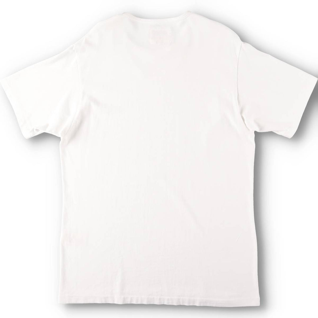Yohji Yamamoto REGULATION Short-Sleeve T-Shirt, Men's Size L (approx.) cotton white type Vintage Second Hand