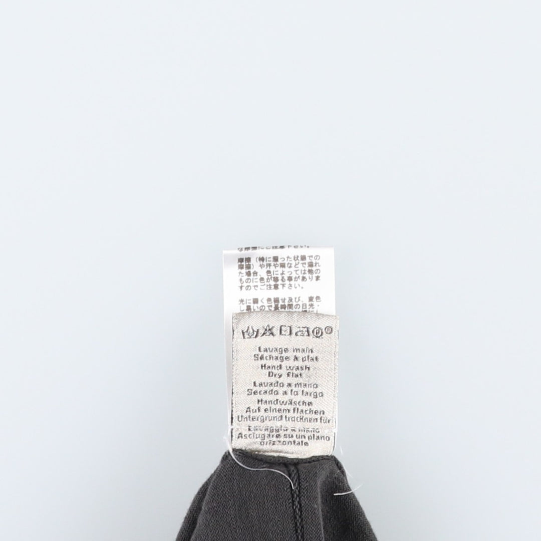 Hermes HERMES all-over print cotton knit sweater, made in Italy, men's size XXL equivalent. cotton Charcoal Vintage Second Hand
