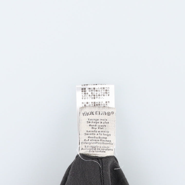 Hermes HERMES all-over print cotton knit sweater, made in Italy, men's size XXL equivalent. cotton Charcoal Vintage Second Hand