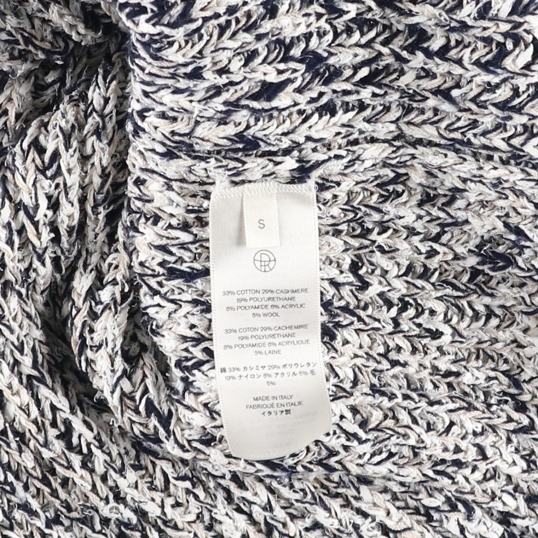 The Row cashmere blend cotton knit sweater, made in Italy, men's size S equivalent. cotton white type Vintage Second Hand