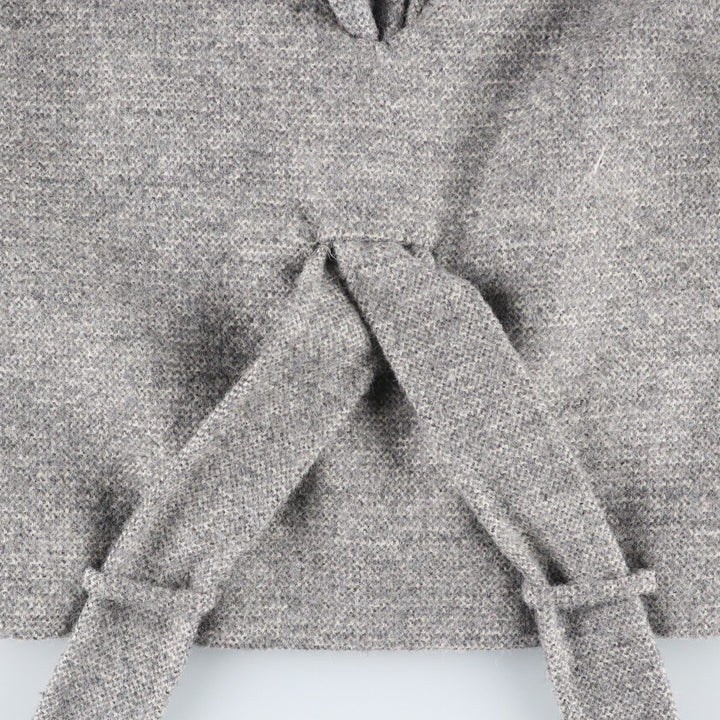 Christian Dior Alpaca Blend Pullover Wool Jacket, Made in Italy, Men's Size S (approx.) wool gray type Vintage Second Hand