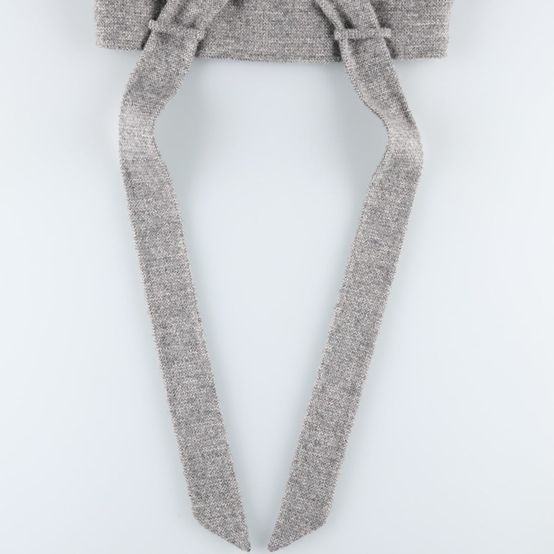 Christian Dior Alpaca Blend Pullover Wool Jacket, Made in Italy, Men's Size S (approx.) wool gray type Vintage Second Hand