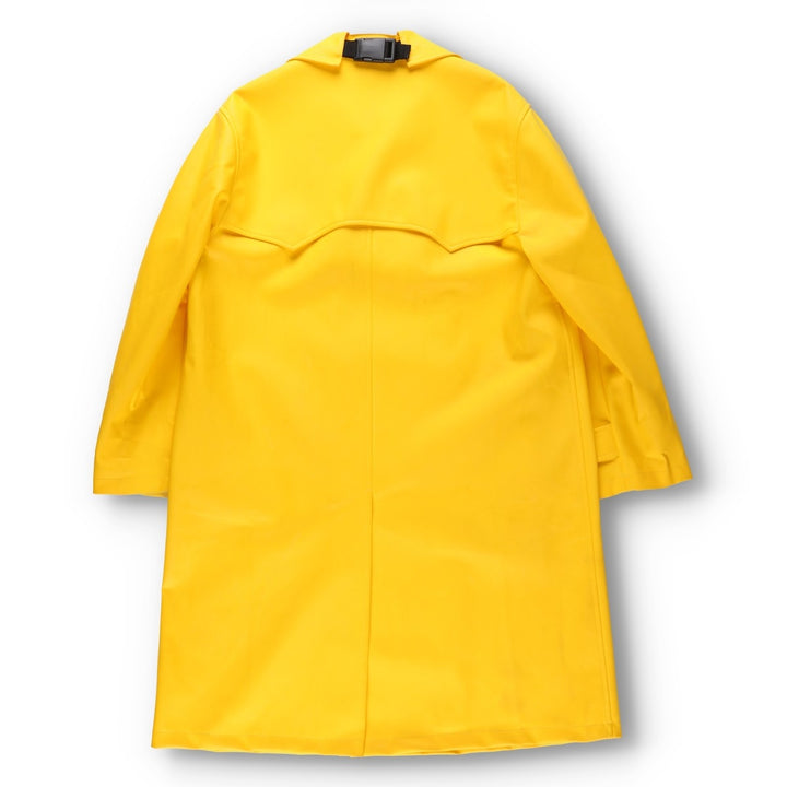 Maison Margiela trench coat, made in Italy, women's size XL (approx.) polyester yellow type Vintage Second Hand