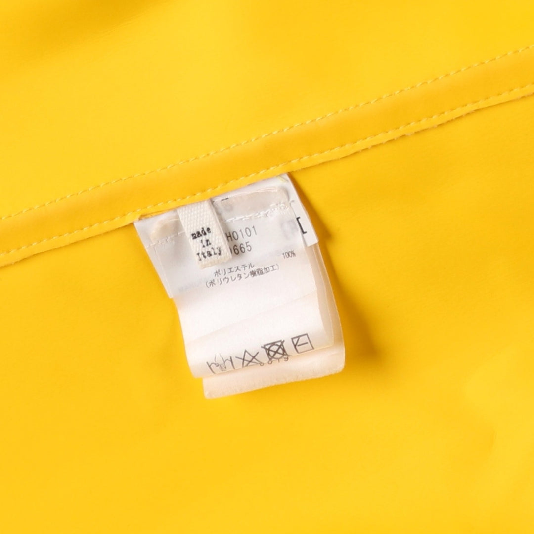 Maison Margiela trench coat, made in Italy, women's size XL (approx.) polyester yellow type Vintage Second Hand