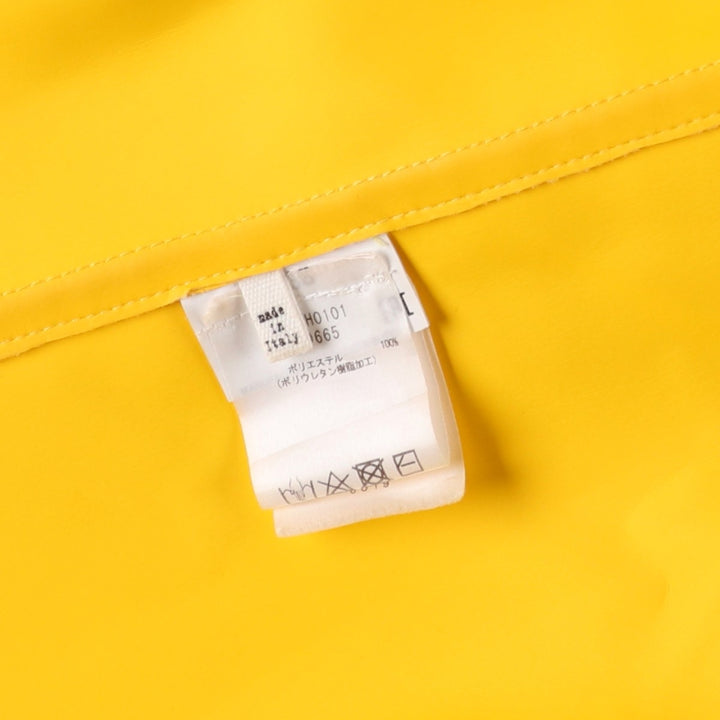 Maison Margiela trench coat, made in Italy, women's size XL (approx.) polyester yellow type Vintage Second Hand