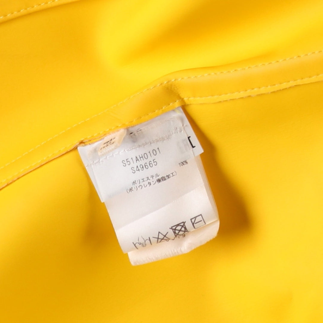 Maison Margiela trench coat, made in Italy, women's size XL (approx.) polyester yellow type Vintage Second Hand