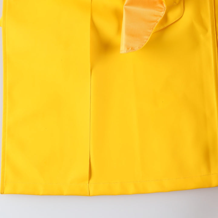 Maison Margiela trench coat, made in Italy, women's size XL (approx.) polyester yellow type Vintage Second Hand