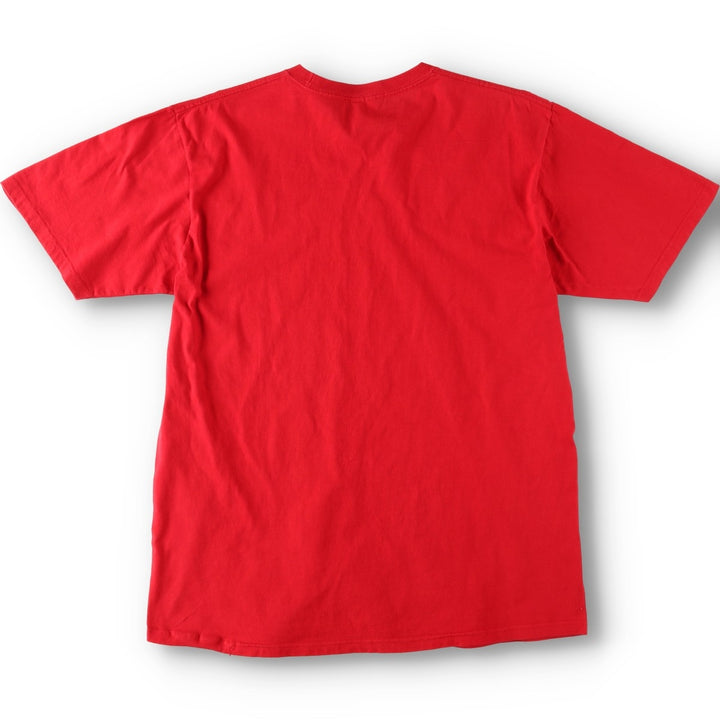 Supreme short-sleeved logo t-shirt, made in the USA, men's size L equivalent. cotton red type Vintage Second Hand