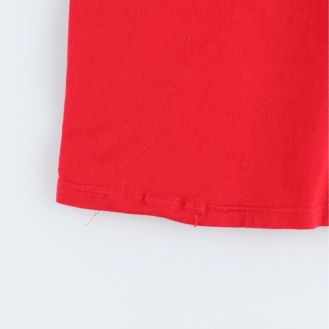 Supreme short-sleeved logo t-shirt, made in the USA, men's size L equivalent. cotton red type Vintage Second Hand