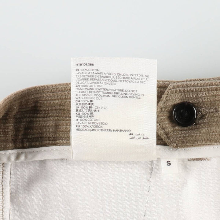 AMI PARIS ami alexandre mattiussi corduroy pants, men's size W32 (approx.) cotton Beige type Vintage Second Hand
