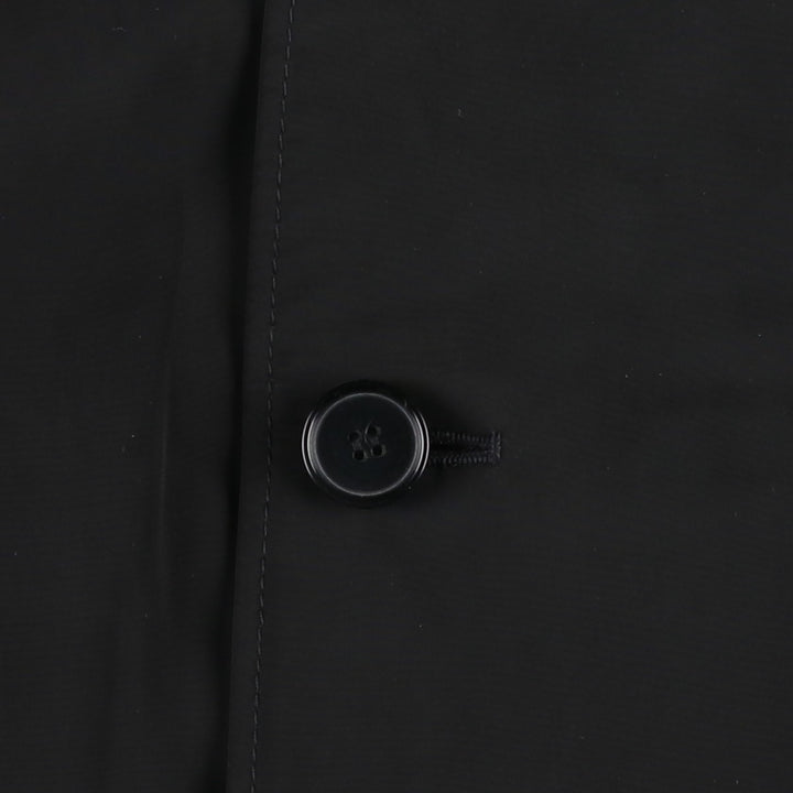 Hugo Boss padded coat, men's size M (approx.) polyester black type Vintage Second Hand