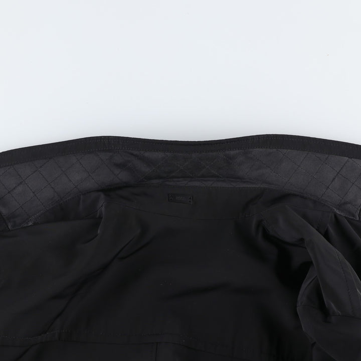 Hugo Boss padded coat, men's size M (approx.) polyester black type Vintage Second Hand