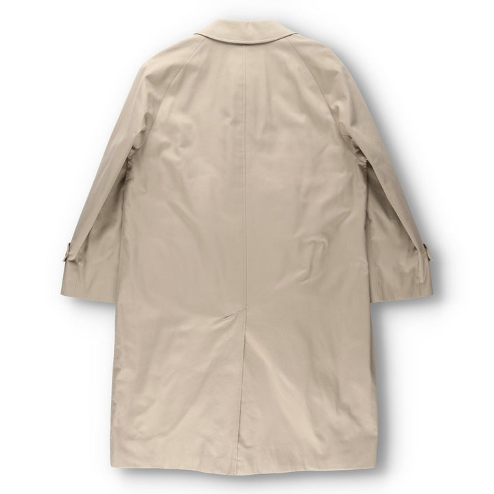 Aquascutum AQUA5 Balmacaan Coat, Made in England, Men's Size L unclear Beige type Vintage Second Hand