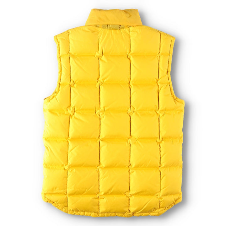 1990'S Ralph Lauren POLO SPORT Ripstop Down Vest, Men's Size M (approx.), Vintage Nylon yellow type Vintage Second Hand