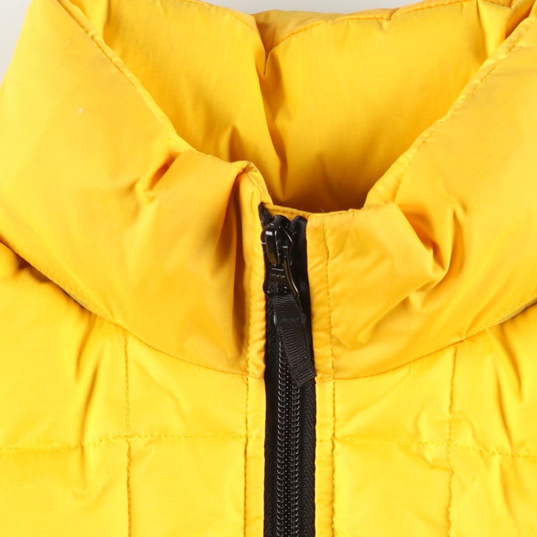 1990'S Ralph Lauren POLO SPORT Ripstop Down Vest, Men's Size M (approx.), Vintage Nylon yellow type Vintage Second Hand