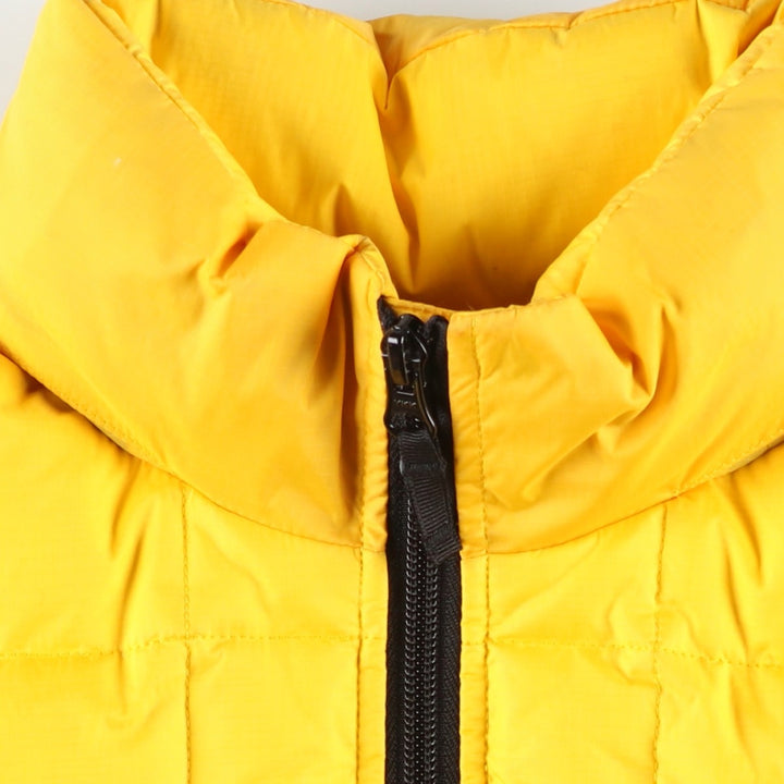 1990'S Ralph Lauren POLO SPORT Ripstop Down Vest, Men's Size M (approx.), Vintage Nylon yellow type Vintage Second Hand