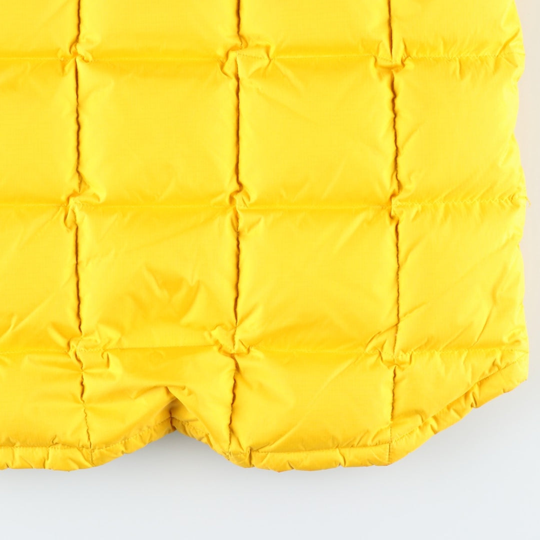 1990'S Ralph Lauren POLO SPORT Ripstop Down Vest, Men's Size M (approx.), Vintage Nylon yellow type Vintage Second Hand