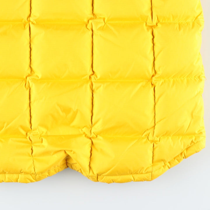 1990'S Ralph Lauren POLO SPORT Ripstop Down Vest, Men's Size M (approx.), Vintage Nylon yellow type Vintage Second Hand