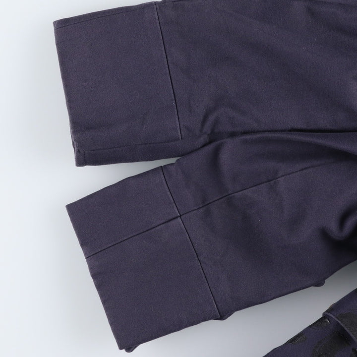 Comme des Garçons Homme Plus Double-Breasted Peaked Lapel Navy Blazer Tailored Jacket (Men's Size XS) cotton navy blue type Vintage Second Hand
