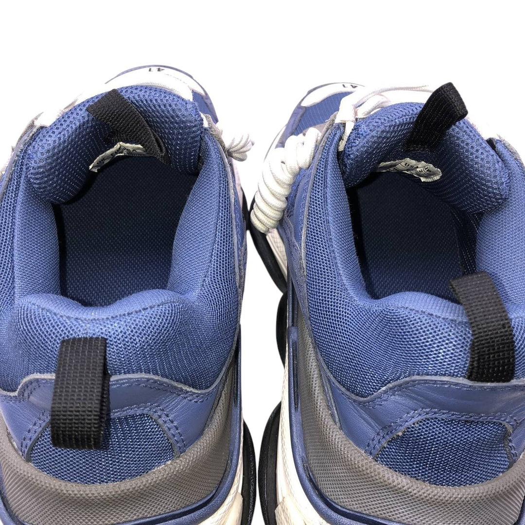 Balenciaga Triple S platform sneakers, size 41 Men's 27.0cm unclear blue type Vintage Second Hand