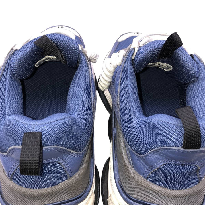 Balenciaga Triple S platform sneakers, size 41 Men's 27.0cm unclear blue type Vintage Second Hand