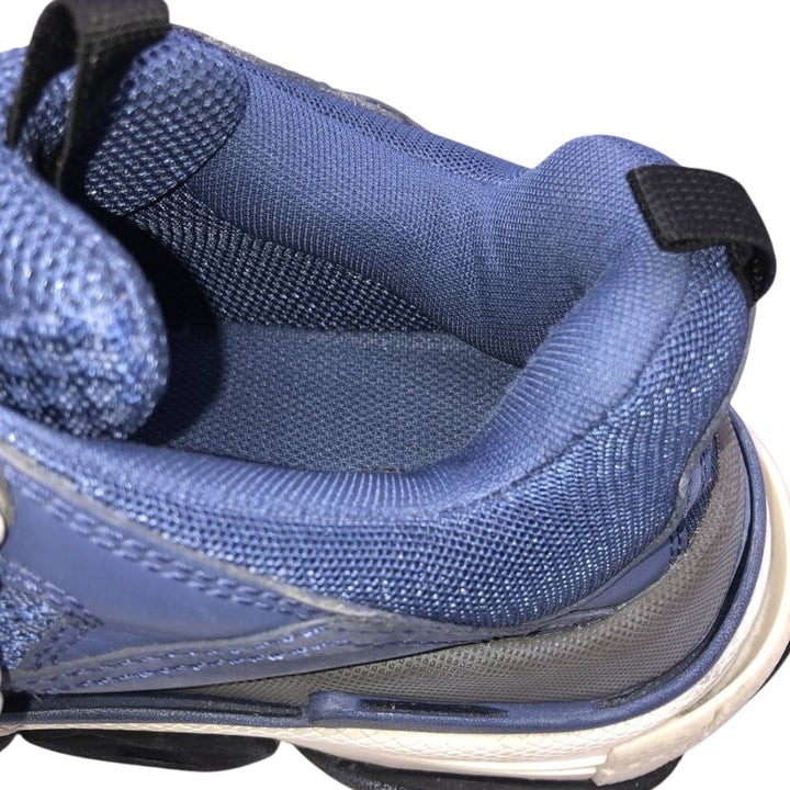 Balenciaga Triple S platform sneakers, size 41 Men's 27.0cm unclear blue type Vintage Second Hand