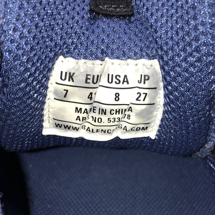 Balenciaga Triple S platform sneakers, size 41 Men's 27.0cm unclear blue type Vintage Second Hand