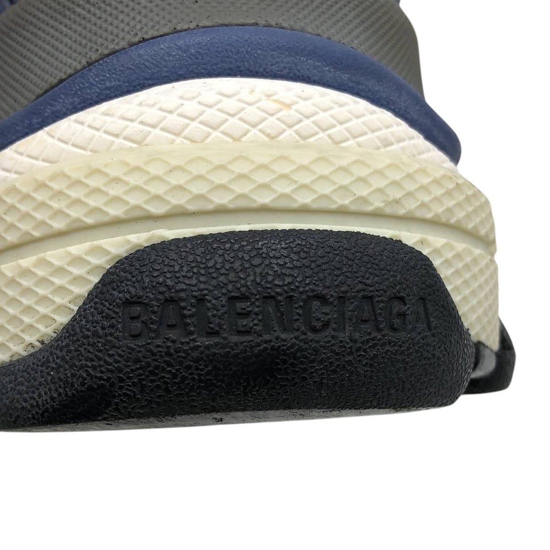 Balenciaga Triple S platform sneakers, size 41 Men's 27.0cm unclear blue type Vintage Second Hand