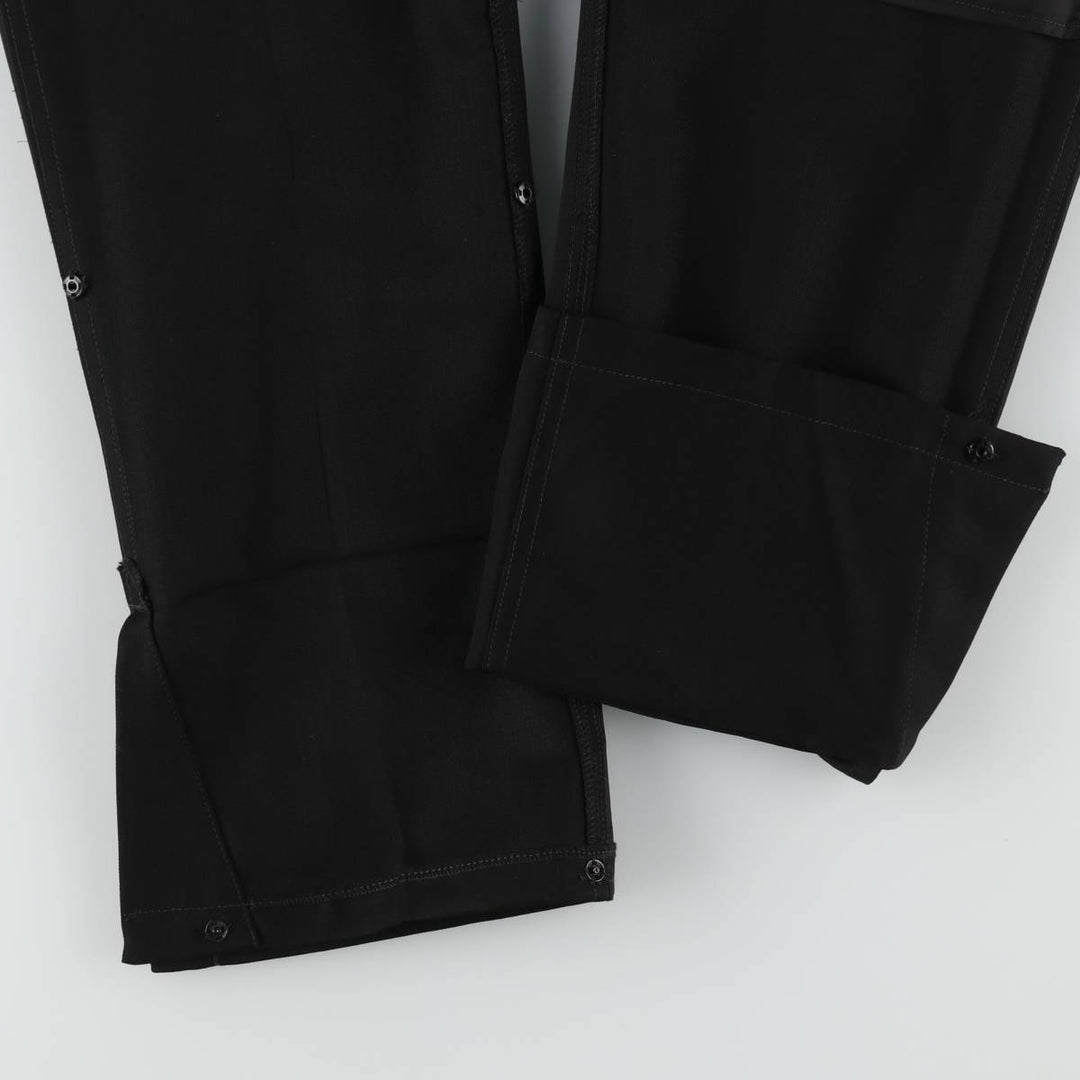 SETCHU Wool Pants/Slacks, Made in Italy, Men's Size L (approx.) wool black type Vintage Second Hand