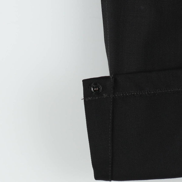 SETCHU Wool Pants/Slacks, Made in Italy, Men's Size L (approx.) wool black type Vintage Second Hand