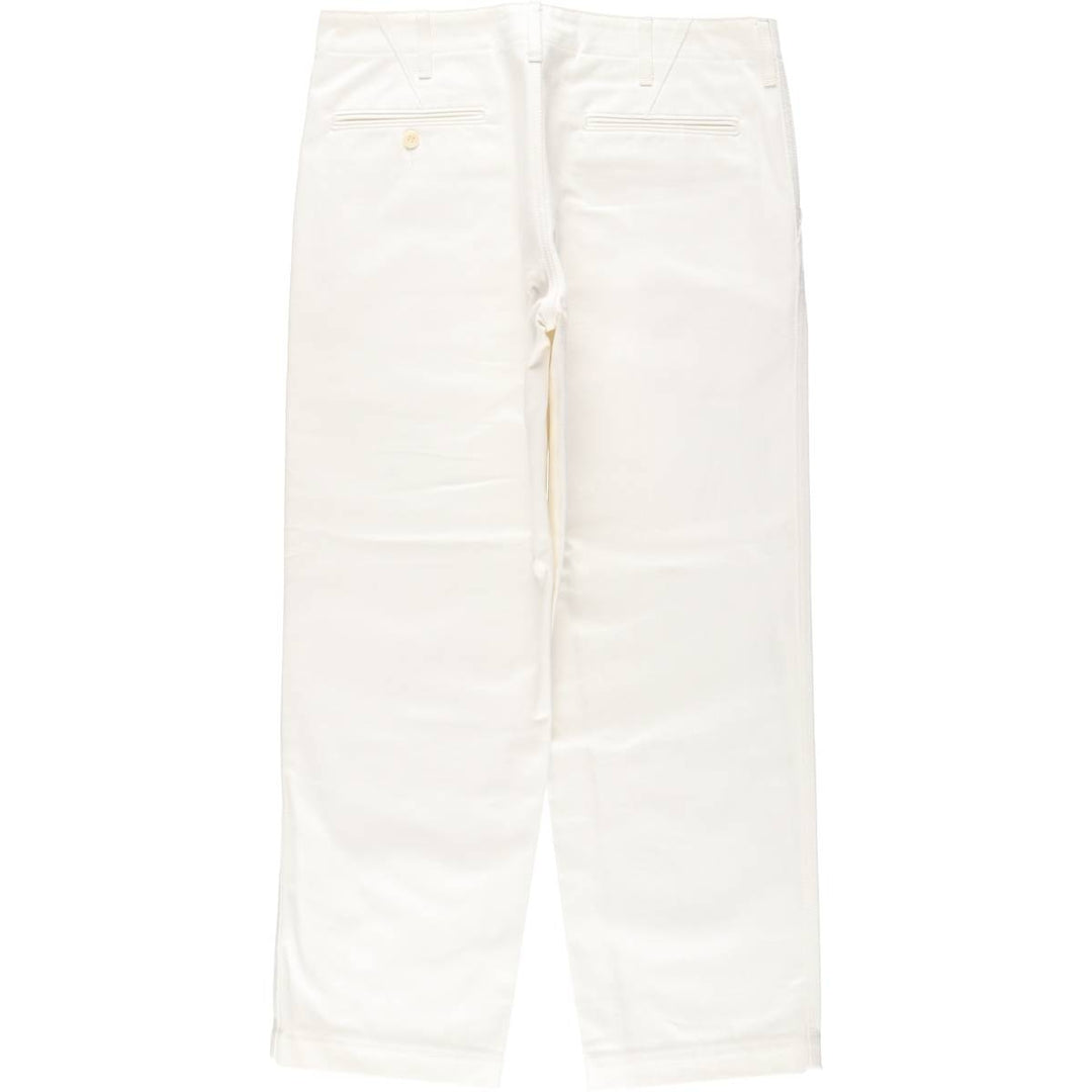 Junya Watanabe MAN cotton pants, men's size W34 (approx.) cotton pale white type Vintage Second Hand