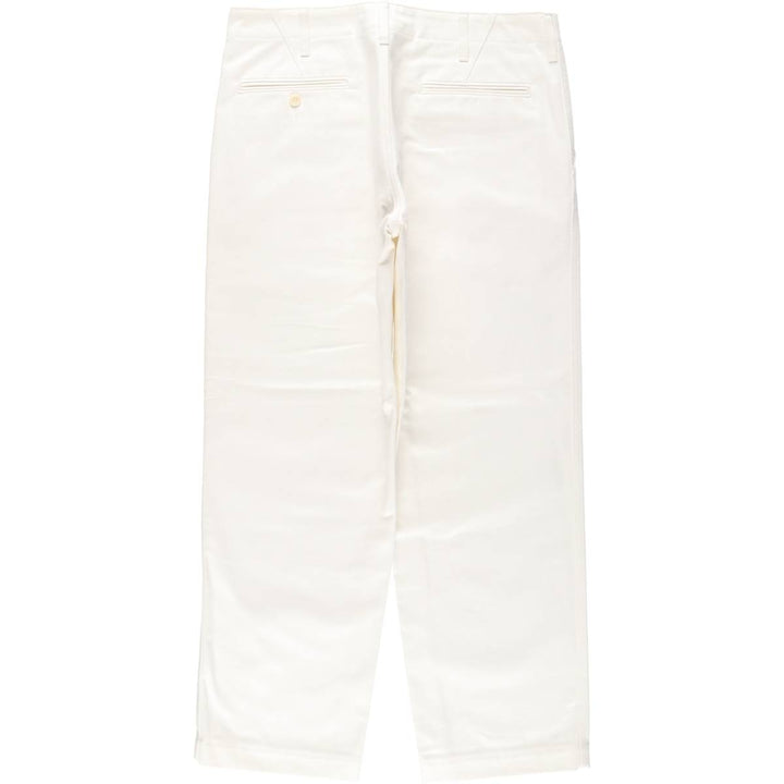 Junya Watanabe MAN cotton pants, men's size W34 (approx.) cotton pale white type Vintage Second Hand