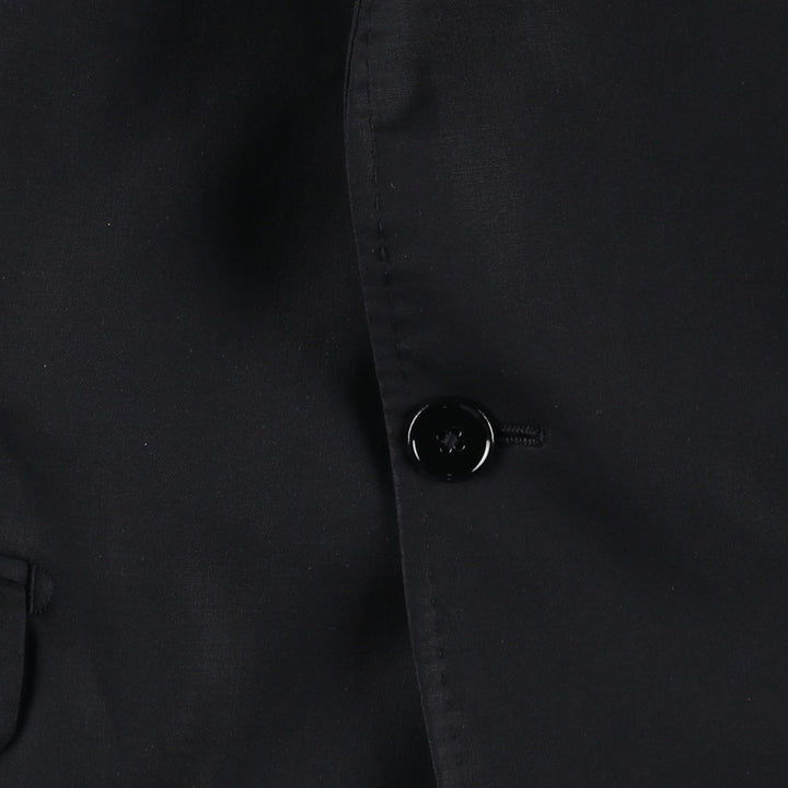 DOLCE&GABBANA MARTINI Peaked Lapel Wool Tailored Jacket, Made in Italy, Men's Size S (approx.) wool black type Vintage Second Hand