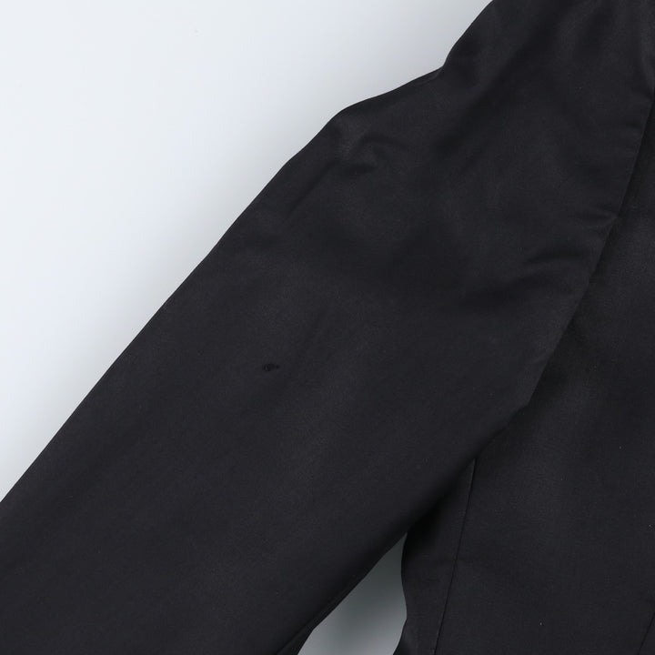 DOLCE&GABBANA MARTINI Peaked Lapel Wool Tailored Jacket, Made in Italy, Men's Size S (approx.) wool black type Vintage Second Hand