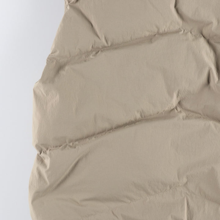 Brand new, unused Studio Nicholson padded vest, men's size S (approx.). Nylon Beige type Vintage Second Hand